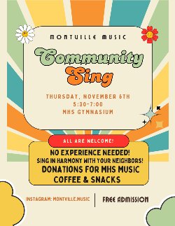 Community Sing Flyer